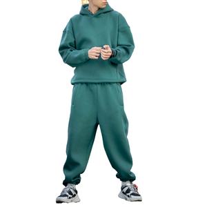 Conjunto Deportivo Personalizado con Logotipo, Ropa Deportiva de Alta Calidad 100% Algodón, Conjunto de Jogger Grueso y Holgado para Hombre, Traje Deportivo para Hombre 2026 - Product Image 5