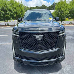 รถเอสยูวี Escalade ปี 2022 สีดำ มุมมองด้านหน้า พวงมาลัยซ้าย รถมือสอง 8 ที่นั่ง ไฟหน้า LED ยาง R20 เกียร์อัตโนมัติ พวงมาลัยซ้าย - Product Image 1
