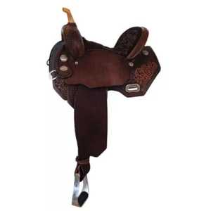 Selle Western faite à la main de meilleure qualité | Ranch de corde en cuir usiné | Durable et confortable pour l'équitation | Commandes en gros disponibles - Product Image 1