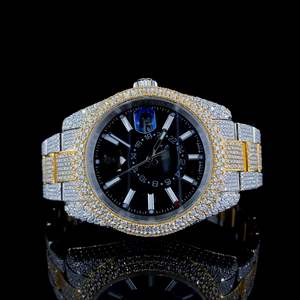 Vente en gros de montres Moissanite de luxe | VVS Iced Out Skeleton Presidential Diamond Tester Iced Out WATCH - Product Image 1