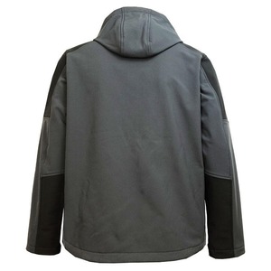 Wholesale <b>Men's</b> High Street New Design Softshell <b>Jacket</b> Slim Fit Stand Collar High Quality Waterproof Windproof Quick Dry Winter - Product Image 3