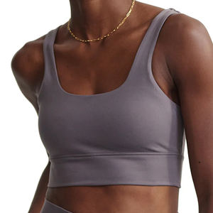 Haute qualité vêtements de Yoga soutien-gorge de sport vêtements de sport Gym Fitness à manches longues haut court soutien-gorge de sport Leggings de gymnastique ensembles d'entraînement pour les femmes - Product Image 6