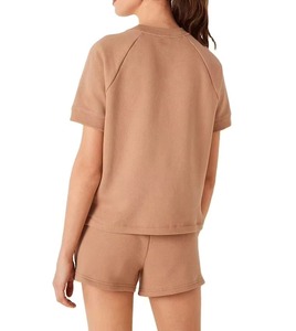 2025 Unisex Casual Camiseta de manga corta pantalones cortos conjuntos de ropa deportiva logotipo transpirable colección de verano de moda patrón sólido - Product Image 5