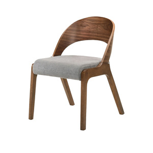 Silla de Comedor Hecha de Madera de Teca Sólida con Asiento Tapizado en Espuma y Tela para Uso en Interiores y Exteriores. - Product Image 4