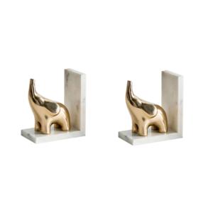 Sujetalibros de Metal de Diseño Elegante para Decoración del Hogar, Soporte para Libros de Escritorio, Artículo de Alta Rentabilidad al por Mayor - Product Image 1