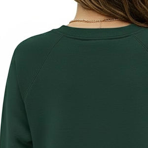 Sudadera Lisa Personalizable con Cuello Redondo, Transpirable, para Invierno, para Mujer, Nuevo Diseño Informal, Holgada, con Logotipo Frontal - Product Image 5