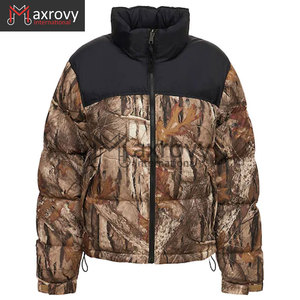 2025 Trendy Winter Bomber <b>Canvas</b> <b>Jacket</b> for Men Comfortable Puffer Style Custom Embroidery Waterproof Breathable Manufacturer's - Product Image 2