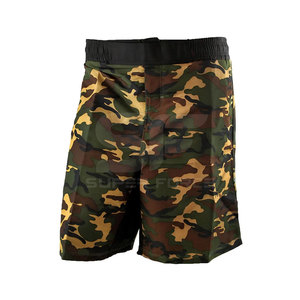 Elegantes pantalones cortos MMA Pantalones cortos de entrenamiento de secado rápido para gimnasio Fitness y boxeo Pantalones cortos profesionales MMA - Product Image 1