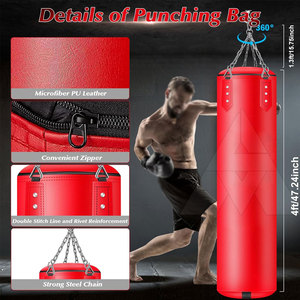 Service OEM, fabrication professionnelle de sacs de frappe, équipement de boxe, sacs de frappe - Product Image 3