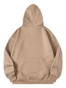 Ensemble sweat-shirt et pantalon de survêtement en molleton d'hiver uni, sweat-shirt à lavage acide, manches régulières, survêtement personnalisé pour hommes - Product Image 2