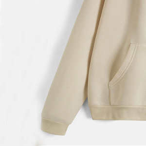 Sudadera con Capucha Completa de Algodón para Hombre, Sudadera de Forro Polar Suave, Logotipo Personalizado, Estilo Urbano, OEM, ODM, Chaqueta con Capucha al por Mayor - Product Image 4