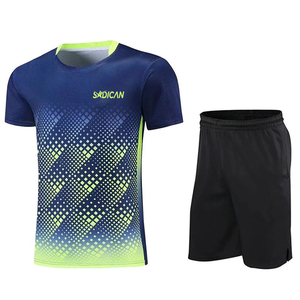 Vente directe d'usine, uniforme de tennis personnalisé avec logo, coupe courte, séchage rapide, léger, confortable, pour l'entraînement, les matchs et les jeux quotidiens - Product Image 1