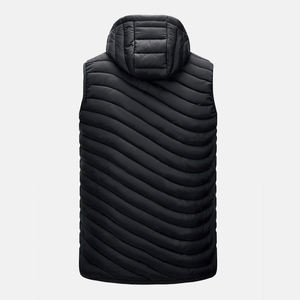 Mens Puffer <b>Vest</b> Winter Insulated Gilet - Product Image 2
