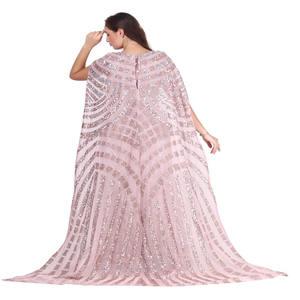 Robe de soirée longue de luxe pour femmes, conçue par des créateurs |   Robe de soirée élégante coupe sirène pour mariages, galas et acheteurs export - Product Image 3