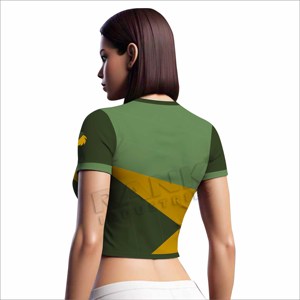 T-shirts courts pour femmes de haute qualité, légers, fabriqués au Pakistan - Product Image 2