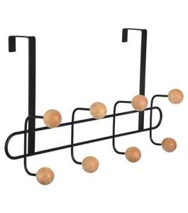 Porte-manteau en métal classique, adapté aux maisons traditionnelles, aux placards, aux salles de bain et aux portes utilitaires - Product Image 6