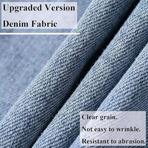 Chaquetas para hombre, chaquetas de mezclilla transpirables para hombre, Chaquetas vaqueras de talla grande para hombre, hechas en Pakistán, logotipo y diseño personalizados, servicio OEM - Product Image 6