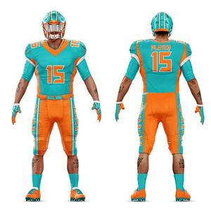 Uniformes de sports d'équipe par sublimation uniformes d'équipe de football américain pour jeunes sur mesure maillot de football américain - Product Image 3