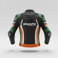 Blouson de moto en cuir de qualité professionnelle, blouson de moto à bas prix, logo personnalisé disponible, blouson de moto en cuir