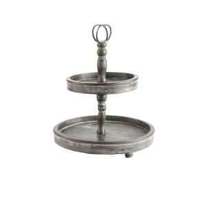 Top Arrival <b>Vintage</b> Galvanized <b>Cake</b> <b>Stand</b> for Weddings and Birthdays Round Iron Party Supply with Box Packing for Display - Product Image 5