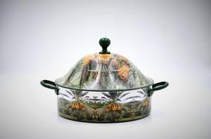 Diseño atractivo, forma personalizada, olla para servir comida, postre, cazuela con asa para el hogar, Hotel, restaurante, cocina - Product Image 2