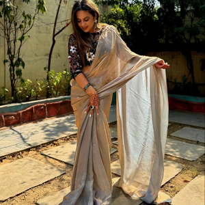 Bollywood indien meilleure vente glamour superbe Saree fantaisie vêtements ethniques Look Saree le plus à la mode exportation Sexy Blouse Sari Boutique - Product Image 1