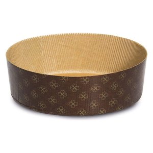 Juego de moldes para panettone 3 piezas papel para hornear (19x6cm) bajo 750 Gr 15770 - Product Image 2