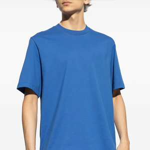 เสื้อยืดคอตตอนสำหรับทุกเพศทรงหลวมปรับแต่งโลโก้ได้นุ่มและมีสไตล์เหมาะสำหรับการออกนอกบ้านแบบลำลองหรือสไตล์สตรีท - Product Image 5
