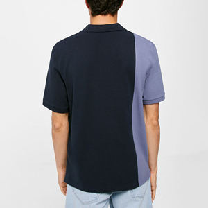 T-shirt 100% coton pour homme Tissu respirant de haute qualité Logo de marque personnalisé Polo décontracté à manches courtes dans le dernier style - Product Image 5