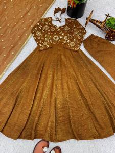 Nuevo Traje de Fiesta Pishwas para Mujer con Bordado, Trajes Anarkali de Fiesta Indios y Pakistaníes de Sterling Creation - Product Image 2