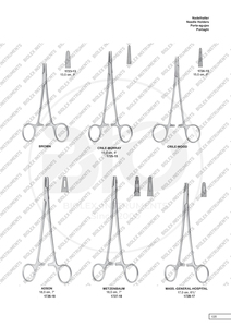 Pince hémostatique manuelle professionnelle pince porte-aiguille Instruments chirurgicaux en acier inoxydable Instruments chirurgicaux de base de sécurité - Product Image 2