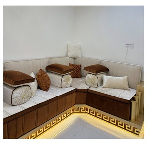 <b>Arabic</b> Majlis majlis style <b>sofa</b> classic design Elegant living room set Luxury corner seating Space-saving design - Product Image 1