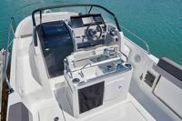 Kinocean Yacht de croisière haute vitesse de 24 pieds, nouvelle conception, en aluminium, avec toit rigide et moteur, pour usage professionnel