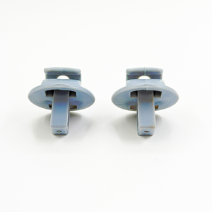 Clip de pare-soleil gris 4 pièces pour Renault 19 Clio I Megane I Kangoo 7702255080 - Product Image 3