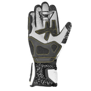 Guantes de carreras de cuero Moq bajo de alta demanda/Guantes de carreras de cuero de dedo completo de último estilo a la venta - Product Image 2