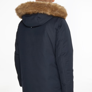 Veste parka d'hiver pour homme, style nouveau, logo personnalisé, col long, épaisse, grande taille M-5XL - Product Image 3
