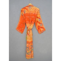 Robe de bain en soie Vintage avec ceinture réglable pour femmes, vêtements d'été, Cover-Up pour Bikini, cadeaux de demoiselle d'honneur, nouvelle collection