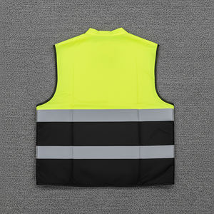 Chaleco de Seguridad Reflectante de Alta Visibilidad Clase 2, Malla Impermeable, LED Intermitente, Múltiples Bolsillos, Chaleco de Trabajo Duradero para Invierno - Product Image 4