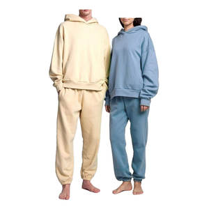 Sudadera con capucha de gran tamaño para hombre de algodón 100%, sudaderas básicas con estampado personalizado con bolsillo de canguro en relieve Puff Technics de longitud larga - Product Image 4