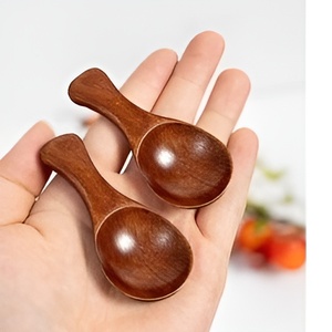 ช้อนชาไม้ขัดช้อนทำด้วยมือดีไซน์ทันสมัยพร้อมดีไซน์ตามสั่งสำหรับห้องครัวโรงแรมและคาเฟ่ - Product Image 2