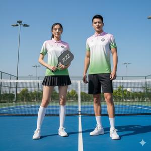 T-shirts à capuche imprimés pour hommes, chemise de sport d'extérieur, porte-boutons pour le golf, le tennis, le pickleball, logo sur le devant, spandex/coton - Product Image 1