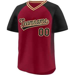 Personalización completa Loose Fit Pinstripe Button Up Deportes Teamwear Béisbol Jersey Diseño Impreso Insignia Bordado Jersey Camisas - Product Image 6