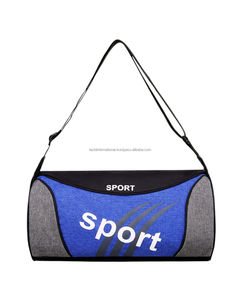Bolsas de Gimnasio Unisex con Cierre y Patrón de Letras, de Poliéster, Color/Logotipo Personalizado, Gran Capacidad, para Deportes al Aire Libre - Product Image 2