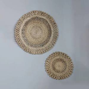 Arte de yute para colgar en la pared de calidad superior con aspecto de lujo, arte de pared de alta venta de yute, elegante para decoración de Hotel y hogar, uso al por mayor - Product Image 5