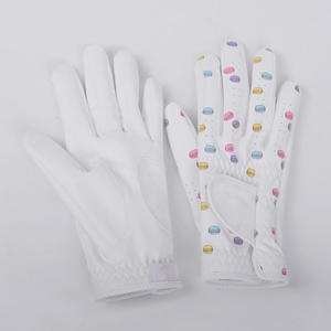 Guantes de golf de piel de vaca para hombre y mujer al por mayor, cuero suave y transpirable, lavables e impermeables para uso en exteriores, varios colores - Product Image 4