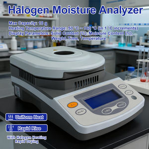 Analisador de Umidade de Halogênio de Alta Precisão 0,5% para Laboratório, Balança de Análise de Umidade para Micro Amostras - Product Image 4