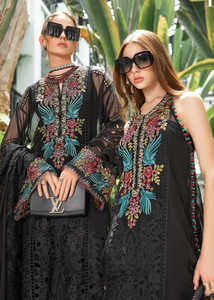 Alta calidad pakistaní señoras 3 piezas Mesa impresa césped vestido elegante Salwar Kameez Dupatta diseñado mejores diseñadores paquistaníes - Product Image 3