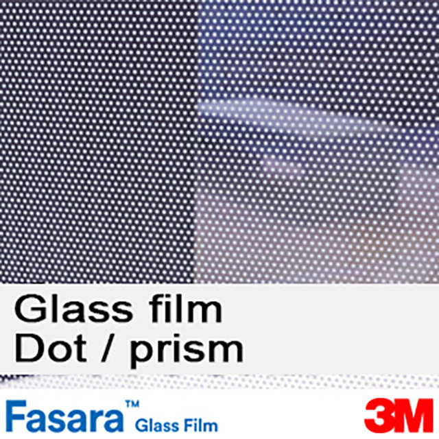 3M Glas Fasara Dot Prism SH2) Muster Glas folien (Japan Qualität)