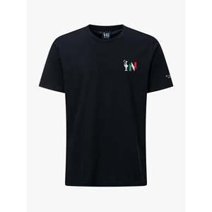 Maglia Ricamata America's Cup 38 Napoli - T-Shirt 100% Cotone Traspirante Blu Navy - Product Image 1