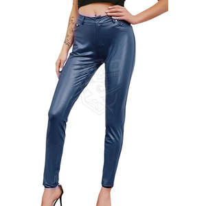 Pantalons en cuir pour hommes de la meilleure qualité, pantalons en cuir de couleur unie, pantalons en cuir pour femmes les plus vendus, fabriqués au Pakistan - Product Image 6